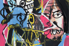 Max Giermann -Condo Mit Motiv- 80 x 100 cm Acryl auf Leinwand 2025