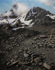 Climb 80 x 100 cm Öl auf Leinwand 2022