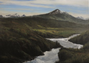 Waiting 50 x 70 cm Öl auf Leinwand 2021