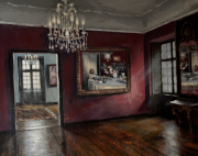 Time 80 x 100 cm  oil on canvas / Öl auf Leinwand 2022