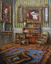 Life Cycle 80 x 100 cm oil on canvas / Öl auf Leinwand 2023