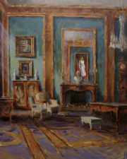 Reflection 80 x 100 cm oil on canvas / Öl auf Leinwand 2023