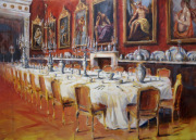 Feast 100 x 140 cm oil on canvas / Öl auf Leinwand 2023