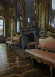 Ballroom 50 x 70 cm Öl auf Leinwand 2022