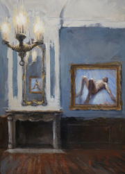 Portrait 50 x 70 cm Öl auf Leinwand 2022