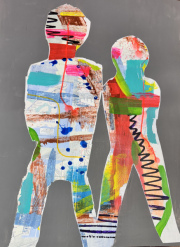 Hannah Jones -Count on Me II- 70 x 50 cm Acryl auf Papier 2024