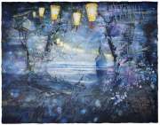 Andrea Damp 140 x 180 cm Öl und Acryl auf Leinwand 2023