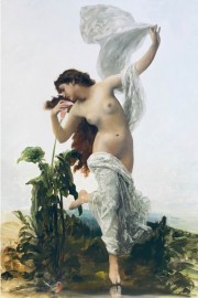 Armin Völckers "Aurora Bird"  (nach  Bouguereau ) 180 x 120 cm, Öl auf Leinwand  2020