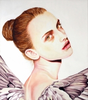 Anna Borowy "Your Personal Innosence" 80 x 70 cm Öl auf Leinwand 2016