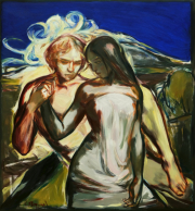 „Perse“  Öl auf Leinwand 140 x 120 cm 2022