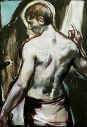 „St. John“ Öl auf Leinwand 94 x 65 cm 2021