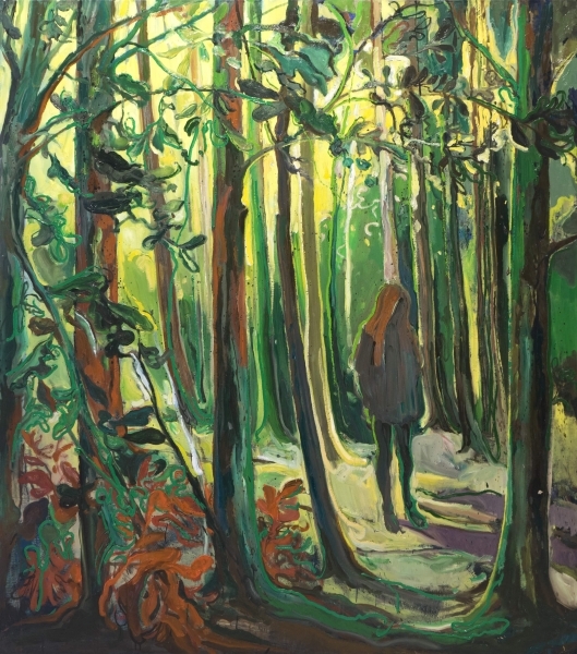 ""Forest"    Öl auf Leinwand  170 x 150 cm 2018