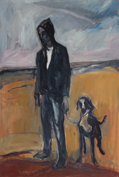 "Grey Morning"   Öl auf Leinwand 100 x 70 cm 2018