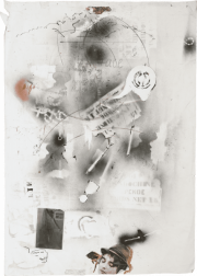 PETER DOHERTY untitled mixed media on paper 100 x 70 cm 2016 / 2017