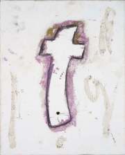 PETER DOHERTY    untitled    Mixed Media auf Leinwand / mixed media on canvas   41 x 33 cm   o. A. / n/s