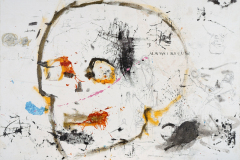 PETER DOHERTY „Always Succumb“ Mixed Media auf Leinwand / mixed media on canvas 27,2 x 41,2 cm 2017 / 2018