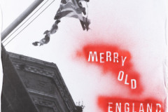 Peter Doherty und Thomas Leprêtre, Merry Old England, Sprayfarbe auf Papier auf Leinwand, 80 × 60 cm, 2023/2024.