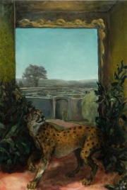 "Der Gepard" Öl auf Leinwand 145 x 100 cm 2021