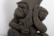 „Kauender“ Schaumstoﬀ 58 x 37 x 32 cm 2017