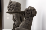 „Rocky Pinnocchio“ Schaumstoﬀ 64 x 52 x 39 cm 2017, detail