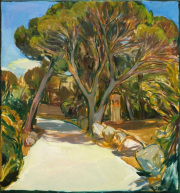 Martin Stommel  \"Am Tag\" 80 x 74 cm Öl auf Leinwand 2024