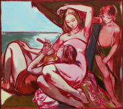Martin Stommel „La Melodia“ Öl auf Leinwand / oil on canvas 135 x 150 cm 2023