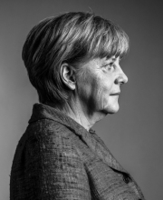 Dominik Butzmann: "Angela Merkel" Fine Art Print 105 x 140 cm 2018 Auflage 5