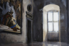 Maxwell Dunlop – Fragment (2022) Öl auf Leinwand, 50 × 70 cm