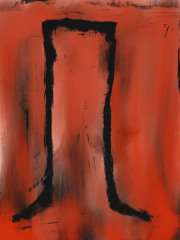 Till Franzen -Woman a la Discoteca- Fine Art Print auf Hahnemühle Wiliam Turner 53 x 40 cm 2024 Edition von 7