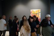 Vernissage Memento Abstract & Creaturing Fotos von Karl-Hans Haschke
