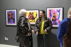Vernissage 3 x Farbe janinebeangallery Fotos von Karl Hans Haschke