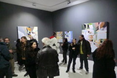 Vernissage 3 x Farbe janinebeangallery Fotos von Karl Hans Haschke