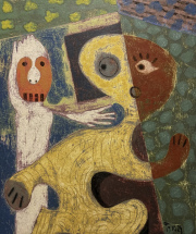 MASCH -The better Half- Öl auf Leinwand 60 x 50 cm 2024