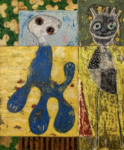 MASCH -The grey Envy- Öl auf Leinwand 60 x 50 cm 2024