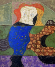 MASCH -Free naked Dance- Öl auf Leinwand 60 x 50 cm 2024