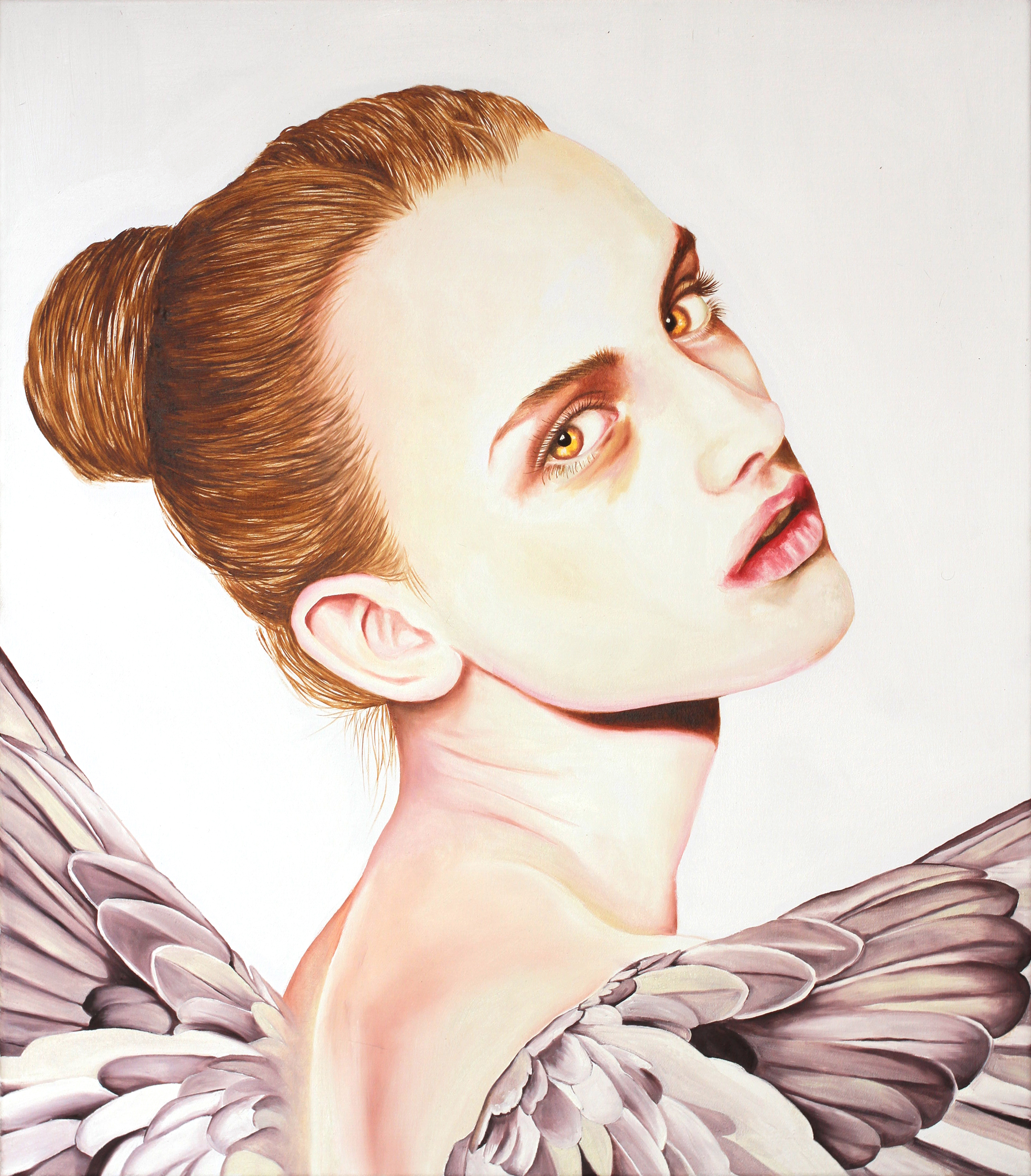 Anna Borowy Your Personal Innocence 80 x 70 cm Öl auf Leinwand / oil on canvas 2015