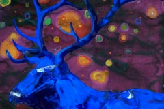 Armando Marino Deer 55 x 50 cm Aquarell auf Bütten / watercolor 2017