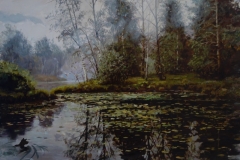 Armin Völckers Ein Ziel im Leben (nach Xudozhnik) Öl auf Leinwand / oil on canvas 95 x 130 cm 2017