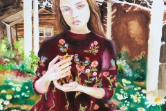 Anna Borowy Thousand Moments III 140 x 120 cm Öl auf Leinwand / oil on canvas 2016