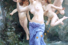 Armin Völckers Who's That Girl (nach Bouguereau) 135 x 95 cm Öl auf Leinwand / oil on canvas 2017